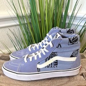 Vans Sk8 Hi Black Lavender Sneakers